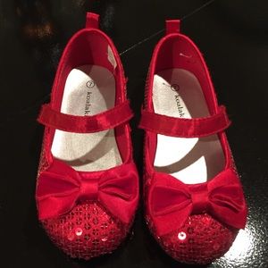 Red Girls Shoes